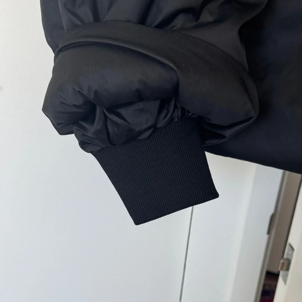 NWT Marcella Women's Black Puffer Coat - Picture 5 of 6